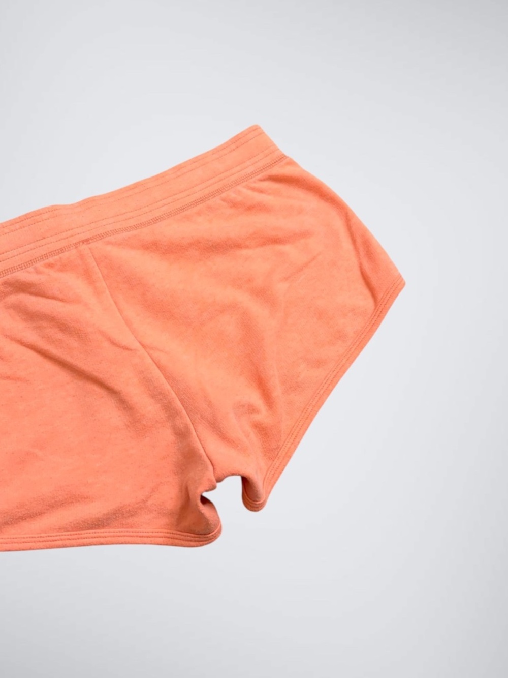 Early 2000s VS PINK Peach Booty Micro Mini Shorts - Picture 5 of 7